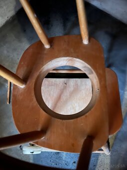 Stara retro detska stolicka/stolik - 4