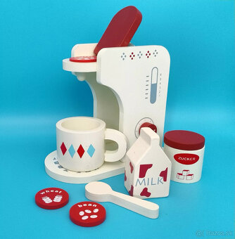 Drevená hračka Kávovar, nová, nerozbalená - 4