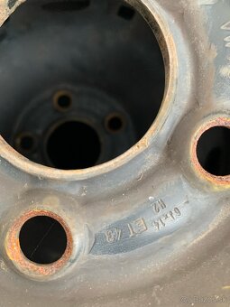 14 plechove disky 5x100 vw group - 4