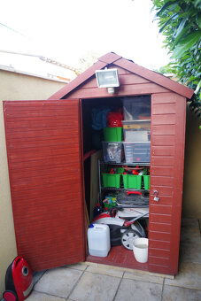 Drevený záhradný domček - 4