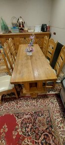 Jedálenský stôl a stoličky - 4