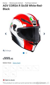 zanovna prilba AGV Corsa R velkost MS a ML - 4