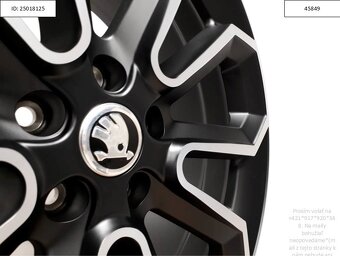 Vw, Škoda alu disky 7,5J 5x112 R17 ET47 1242 - 4