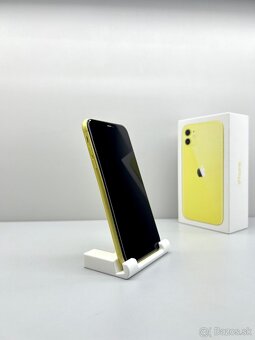 iPhone 11 YELLOW NOVÁ BATÉRIA 100% ZDRAVIE - 4