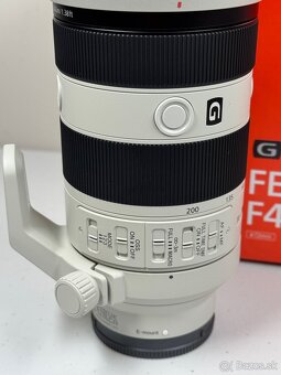Sony FE 70–200mm F4 Macro G OSS II — takmer nepoužívaný - 4