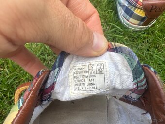 Polo Ralph Lauren – Vaughn Madras/Leather - 4