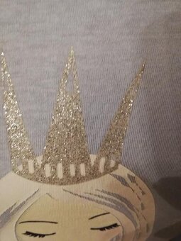 Tričko s princeznou veľkosť 134 - 4