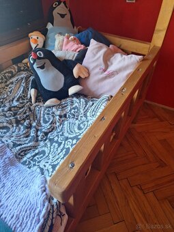 Domčeková posteľ z KVH hranolov - 4