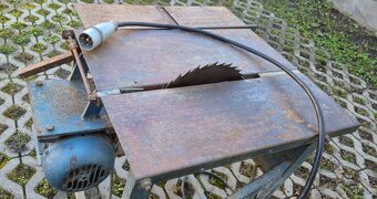 Stolová píla s hobľovačkou 1,5kW - 4