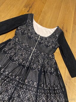 B. Darlin - čierne čipkované šaty - 4