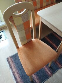 Rohová lavica so stolom a stoličkami - 4