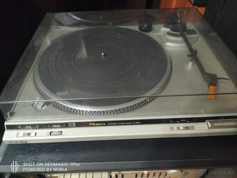 Vintage Technics zostava + gramafon Technics - 4