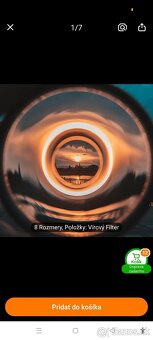 Predám vysokokvalitný "kruhový" filter 67mm Vortex Prism - 4