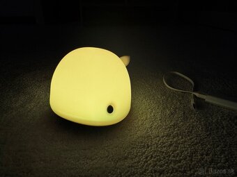 Detská lampa svietiaca veľryba - 4