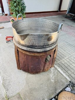 Kotol nerez 250l na varenie gulašu lekvaru - 4