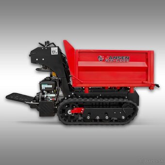 Jansen RD-1000 Dumper PRO,  motor Vanguard, 3 bočné sklápani - 4