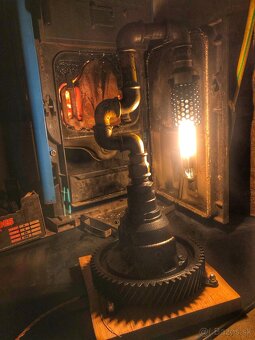 Industriálna lampa - STEAMPUNK IV - 4