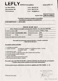 Prodám pódiový rozvaděč - 4