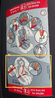 Detská autosedačka Ferrari - 4