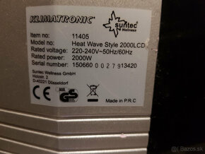 Klimatronic 11405 Heat Wave Style 2000LCD - 4