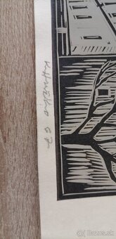 Predam obraz grafikaKarol Hučko. - 4