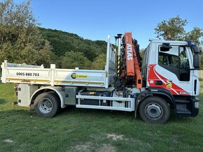 Nákladná doprava Hydraulická ruka + Sklápač - 4