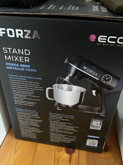 Nový kuchynský robot ECG Forza 6600 Metallo Nero - 4