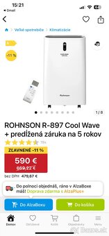 Mobilná klimatizácia Rohnson - 4