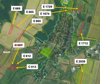 Bzovík – 39.580 m2 ORNÁ PÔDA v podiele 1/1 - 4
