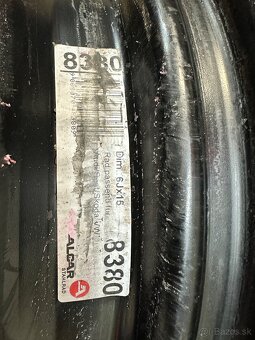 plechove disky 5x100 r15 - 4