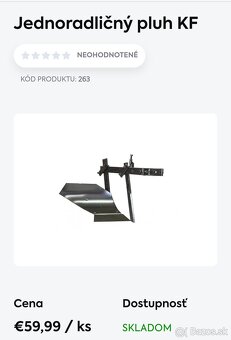 Kultivátor.rotovátor prislušenstvo pre KF/ROBIX - 4