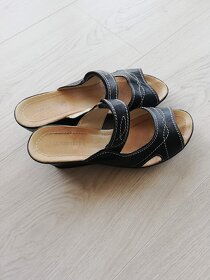 Dámske topánky/sandále na podpätku - 4