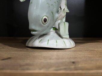 Retro soška Royal Dux skaláre Československý porcelán - 4