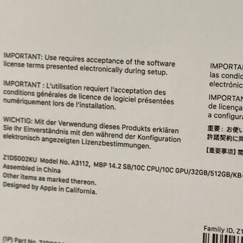 MacBook Pro 14" M4 SK 2024 čierny | 32GB RAM, 512GB SSD - 4
