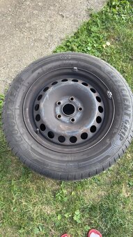 Predám plechové disky 5x112 R15 - 4