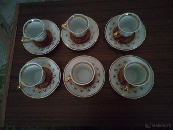 Elegantna obedova súprava JSK CZ šálky ,cajova súprava ,misy - 4