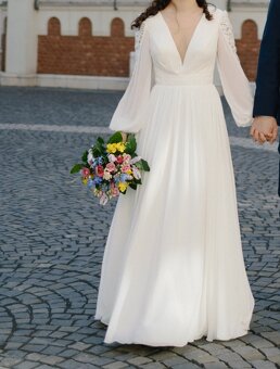 Svadobné boho šaty - 4