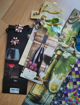 Darčekové tašky na fľašu - 4