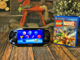 Playstation Vita PCH-1004, USB-C a hra LEGO Marvel - 4