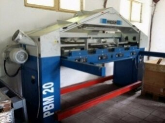 Pásová bruska PBM 20, 2014, použitá - 4