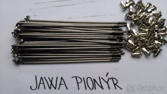 Jawa ČZ, Stadion, Manet atd, české nerezové výplety kola - 4