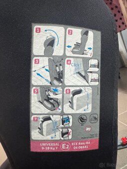 Autosedačka isofix Ferrari 9-18kg - 4