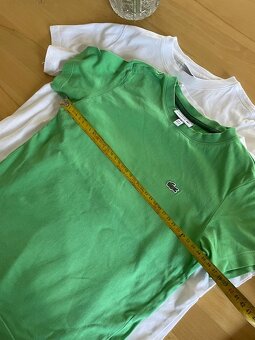 Lacoste tricka 128/7-8 rokov - 4