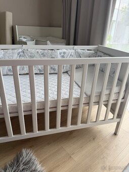 Detská postielka Ikea s príslušenstvom - 4