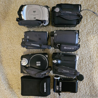 Foťáky a Kamery NA SÚČIASTKY - 4