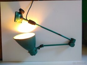 Industriálna lampa 11131B kĺbová, 1960, Bauhaus štýl - 4
