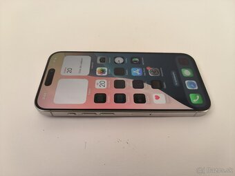 apple iphone 15 PRO 128gb White Titanium / Batéria 90% - 4