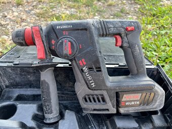 Würth ABH 18 Compact vŕtacie kladivo, 2x batéria, kufor - 4