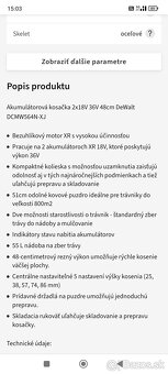 AKU Dewalt kosačka - 4