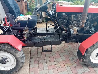 Malotraktor domácej výroby 4x4 - 4